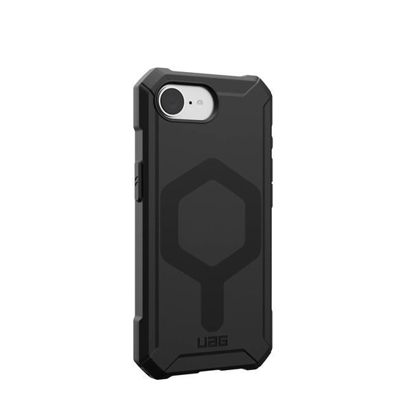 Чохол UAG для iPhone 16E (4th Gen, 2025), Essential Armor MagSafe, Black (114496114040) 361793 фото