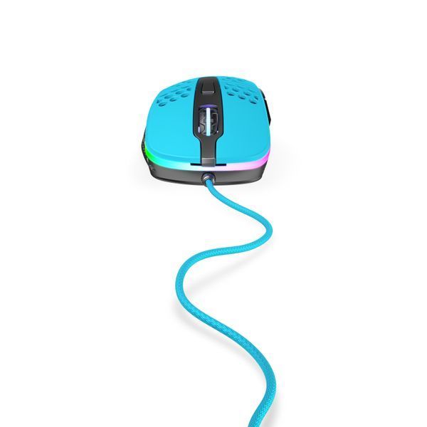 Миша Xtrfy M4, USB-A, RGB, Miami Blue (XG-M4-RGB-BLUE) 372481 фото