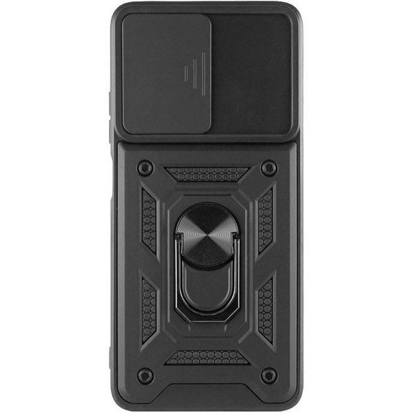 Чохол Ummi Camshield Serge Ring для Xiaomi Redmi 12 / Poco M6 Pro 5G Чорний 390746 фото