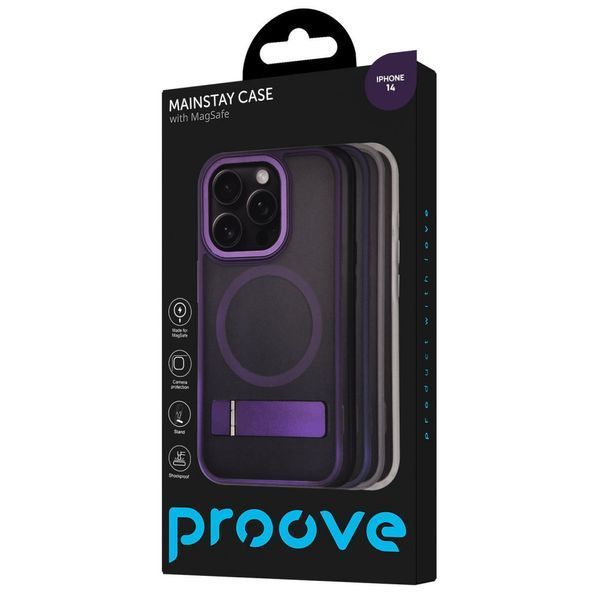 Чохол Proove Mainstay Case with Magnetic Ring iPhone 14 midnight blue (PCMCIP140008) 338829 фото