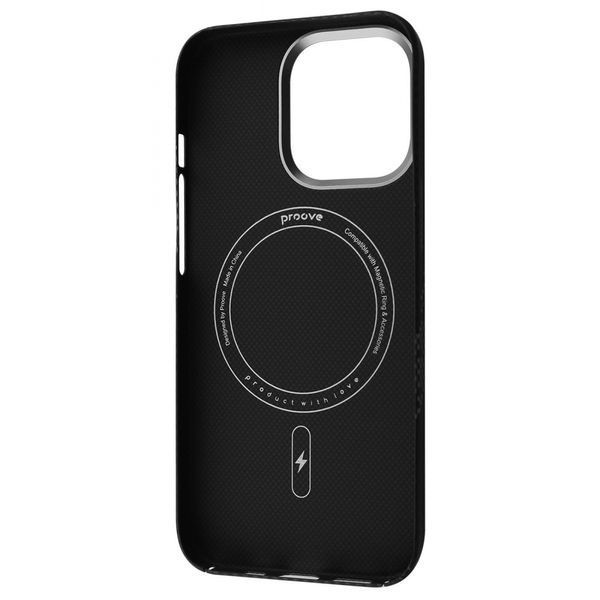 Чохол Proove Carbon Slim with Magnetic Ring iPhone 14 Pro nightfall (PCCSIP14P051) 389179 фото