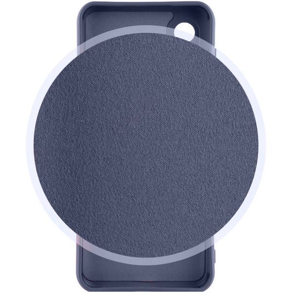Чохол Silicone Cover Lakshmi Full Camera (AAA) для Samsung Galaxy S23 Темно-синій / Midnight blue 271800 фото