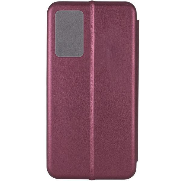 Шкіряний чохол-книжка Classy для Realme Note 60 / 60x Бордовий 377827 фото