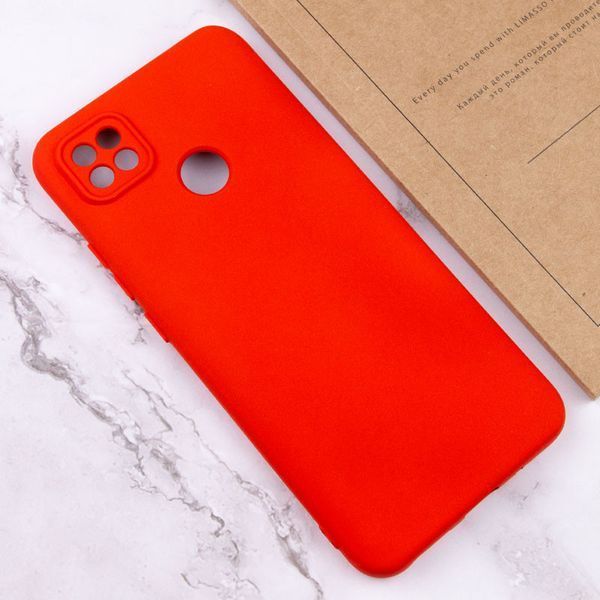 Чохол TPU GETMAN Liquid Silk Full Camera для Xiaomi Redmi 9C Червоний / Red 356255 фото