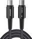 Кабель ESSAGER Sunset 100W USB charging&data cable Type-C to Type-C 2m (EXCTT1-CGA01) Black 315327 фото 1