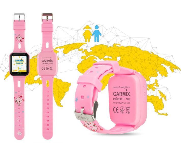Смарт-годинник Для дітей GARMIX PointPRO-100 PINK (Рожевий) 275361 фото