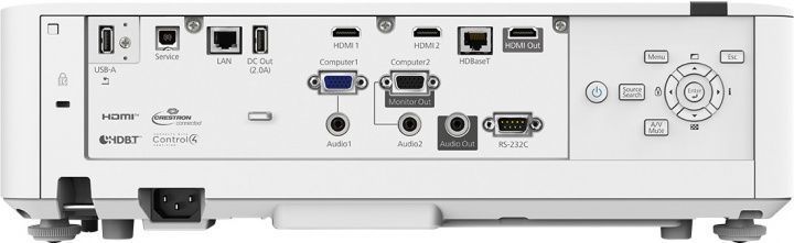 Проєктор Epson EB-L630SU WUXGA, 6000 lm, LASER, 0.8, WiFi (V11HA29040) 371501 фото