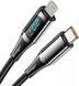 Кабель Essager LED Digital Display PD 20W Fast Charging Type C to Lightnining USB Cable 1m (EXCTL-YD01) Black 314494 фото 3