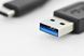 Кабель DIGITUS USB-C > USB-A заряджання/синхронізації, Type-C, 1м, чорний (AK-300136-010-S) 368359 фото 4