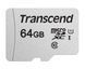Карта пам'яті Transcend microSD 64GB C10 UHS-I R100/W20MB/s (TS64GUSD300S) 372423 фото 1