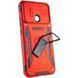 Ударостійкий чохол Camshield Army Ring для Xiaomi Redmi 9C / 10A Червоний / Red 259240 фото 3