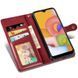 Шкіряний чохол-книжка GETMAN Gallant (PU) для Samsung Galaxy A07 Червоний 391227 фото 5