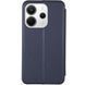 Шкіряний чохол-книжка Classy для Xiaomi Redmi Note 14 4G (Int. version) Темно-синій 356656 фото 2