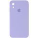 Чохол Silicone Case Square Full Camera Protective (AA) для Apple iPhone XR (6.1") Бузковий / Dasheen 215605 фото 1