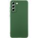 Чохол TPU GETMAN Liquid Silk Full Camera для Samsung Galaxy S22+ Зелений / Dark green 397570 фото 1