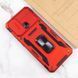 Ударостійкий чохол Camshield Army Ring для Xiaomi Redmi 9C / 10A Червоний / Red 259240 фото 6
