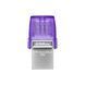 Накопичувач Kingston 256GB USB 3.2 Type-A + Type-C DT microDuo 3C R200MB/s (DTDUO3CG3/256GB) 375867 фото 1
