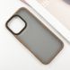 TPU+PC чохол Metal Buttons для Apple iPhone 16 Pro Max (6.9") Золотий 318275 фото 3