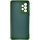 Чохол TPU GETMAN Liquid Silk Full Camera для Samsung Galaxy A23 4G Зелений / Dark green 323860 фото 2