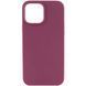 Чохол Silicone Case Full Protective (AA) NO LOGO для Apple iPhone 13 (6.1") Бордовий / Plum 321213 фото 1