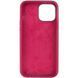 Чохол Silicone Case Full Protective (AA) NO LOGO для Apple iPhone 13 (6.1") Бордовий / Plum 321213 фото 2