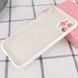Чехол Silicone Case Full Camera Protective (AA) NO LOGO для Apple iPhone 12 Pro (6.1") Белый / White 288637 фото 2