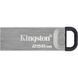 Флеш-накопичувач USB3.2 256GB Kingston DataTraveler Kyson (DTKN/256GB) Silver/Black 288189 фото 2