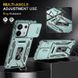 Ударостійкий чохол Camshield Army Ring для Xiaomi Redmi Note 13 4G Зелений / Light Green 315913 фото 2