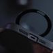 TPU+PC чохол Metal Buttons with MagSafe Carbon Ring для Apple iPhone 15 Pro Max (6.7") Чорний 321369 фото 6