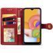Шкіряний чохол-книжка GETMAN Gallant (PU) для Samsung Galaxy A07 Червоний 391227 фото 4