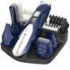 Набір для стрижки Remington All in one kit, для бороди, вусів, голови і тіла, мережа+акум., насадок-11, титан.напил., синьо-сріблястий (PG6045) 372057 фото 1