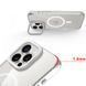 Чохол TPU Space Case Apex with MagSafe для Apple iPhone 16 Pro (6.3") Silver 345822 фото 3
