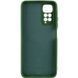 Чохол Silicone Cover Lakshmi Full Camera (AAA) для Xiaomi Redmi Note 11 (Global) / Note 11S Зелений / Cyprus Green 271844 фото 2