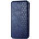 Шкіряний чохол книжка GETMAN Cubic (PU) для Xiaomi Redmi 9A Синій 208080 фото 1