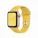 Ремінець DM Band Silicone для Apple Watch 42mm/44mm Yellow 251246 фото 1