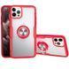 TPU+PC чохол Deen CrystalRing for Magnet (opp) для Apple iPhone 13 Pro (6.1") Безбарвний / Червоний 224892 фото 3