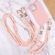 Чохол TPU two straps California для Apple iPhone 12 Pro / 12 (6.1") Рожевий / Pink Sand 255728 фото 6