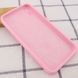 Чохол Silicone Case Square Full Camera Protective (AA) для Apple iPhone XS / X (5.8") Рожевий / Light pink 215958 фото 3