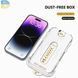 Захисне скло iPhone 16 Pro Max DM Dust-Free Box Glass Black 404036 фото 2