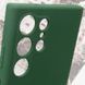 Чохол Silicone Cover Lakshmi Full Camera (AAA) для Samsung Galaxy S23 Ultra Зелений / Cyprus Green 271889 фото 6