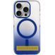 Чохол TPU+PC Phantom with MagSafe для Apple iPhone 16e (6.1") Blue 380405 фото 1