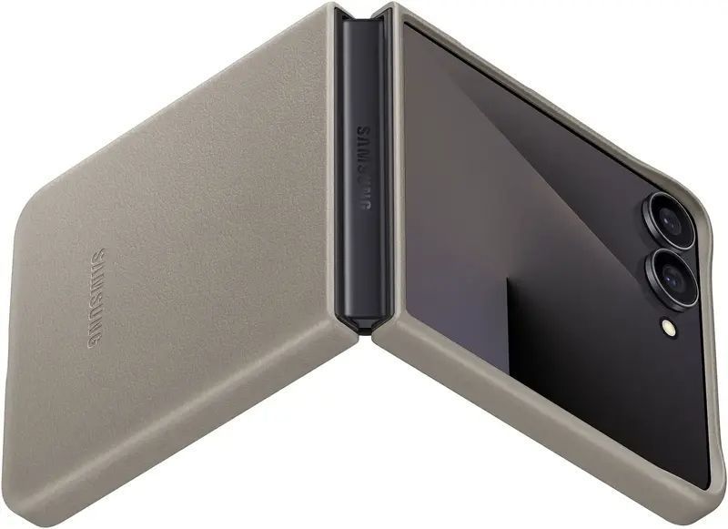 Чохол-накладка Samsung Flip 7 Kindsuit Case (EF-VF766PJEGUA) Taupe 390264 фото
