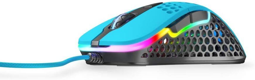 Миша Xtrfy M4, USB-A, RGB, Miami Blue (XG-M4-RGB-BLUE) 372481 фото