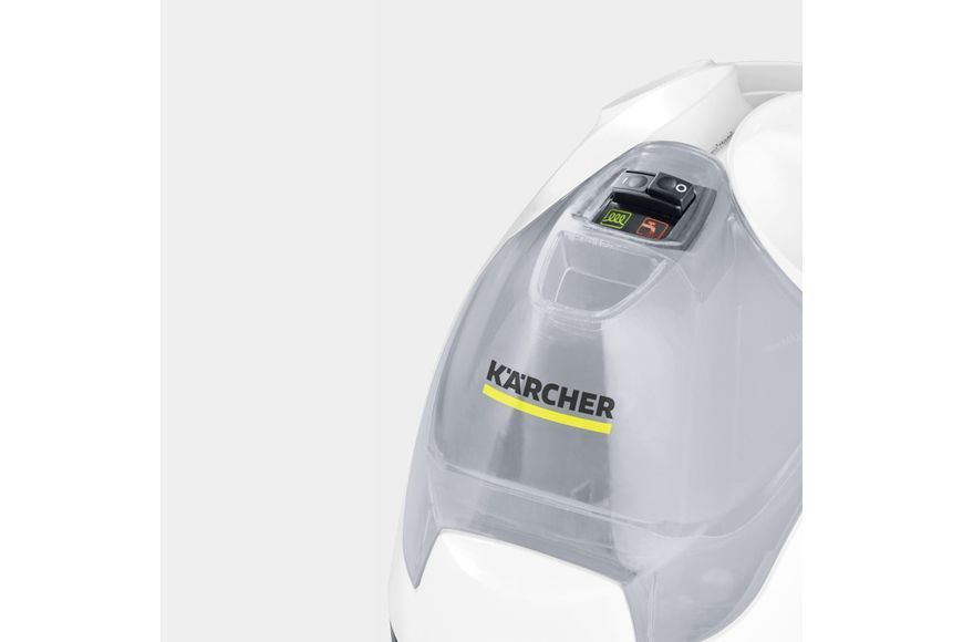 Пароочисник Karcher SC 4 EasyFix Iron, 2000Вт, 800мл, 3.5Бар, праска в компл, біло-чорний (1.512-631.0) 362387 фото
