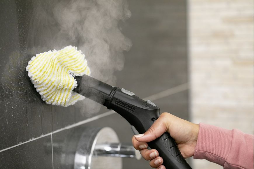 Пароочисник Karcher SC 4 EasyFix Iron, 2000Вт, 800мл, 3.5Бар, праска в компл, біло-чорний (1.512-631.0) 362387 фото