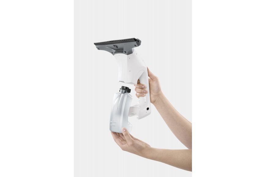 Пилосос Karcher віконний WV 1 Plus, вода -0.1л, автон. робота до 25хв, вага-0.5кг, білий (1.633-608.0) 373430 фото
