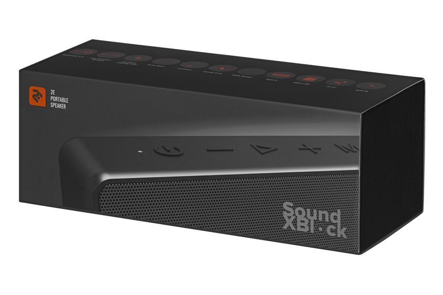 Акустична система 2E SoundXBlock TWS, MP3, Wireless, Waterproof Black (2E-BSSXBWBK) 364254 фото