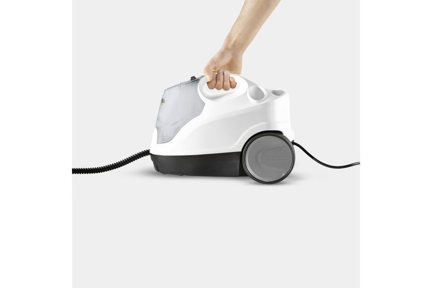 Пароочисник Karcher SC 4 EasyFix Iron, 2000Вт, 800мл, 3.5Бар, праска в компл, біло-чорний (1.512-631.0) 362387 фото