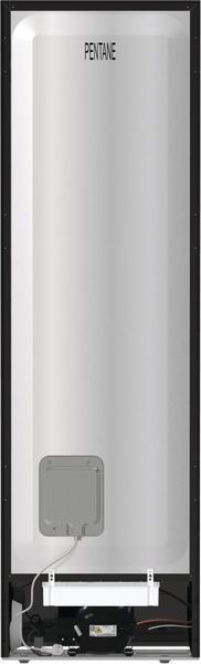 Холодильник з нижн. мороз. камерою Gorenje, 200х60х60см, 2 двері, 235( 96)л, А++, NoFrost+ , LED дисплей, Зона св-ті, чорний (NRK6202EBXL4) 375362 фото