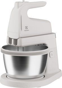 Міксер Electrolux стаціонарний 500Вт, насадки-4, чаша-метал, 3.5л, білий (ESM4W) 368973 фото